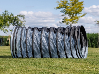 Agility Tunnel / Transparenter Hundetunnel mit Anti-Rutsch