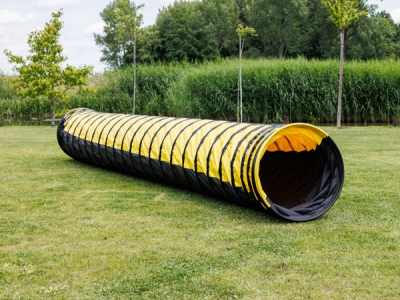 Agility-Tunnel Hundetunnel 5 m – halb Anti-Rutsch