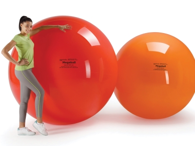 Grote speelbal 150 cm of 180 cm Gymnic megabal voor therapie, spel en teambuilding